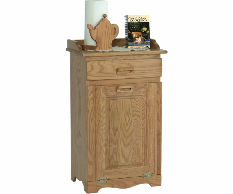 Trash Can Holder With Drawer