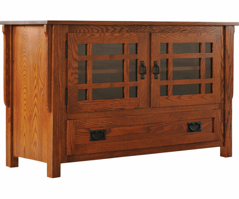 Small Mission TV Stand