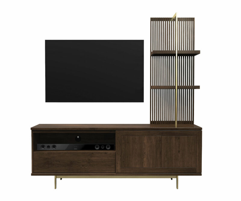 Ambiance Single Door Media Unit