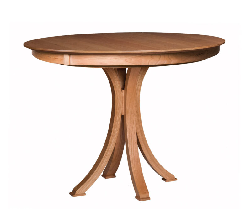 Rippleback Round Pedestal Extension Table