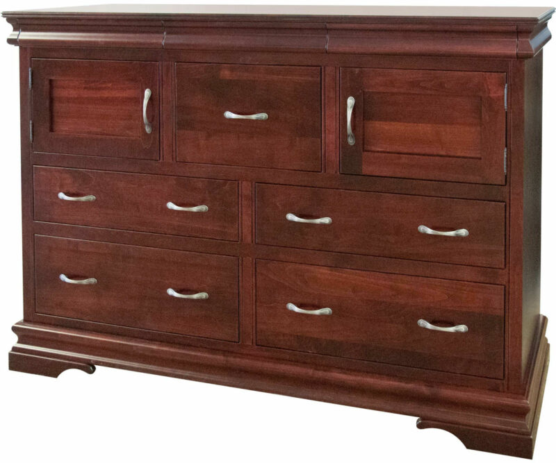 Heirloom Sleigh Mule Dresser