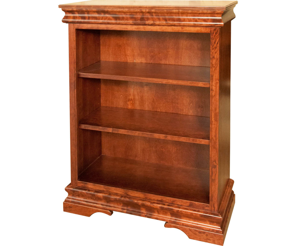 Heirloom Sleigh 4' Bookcase