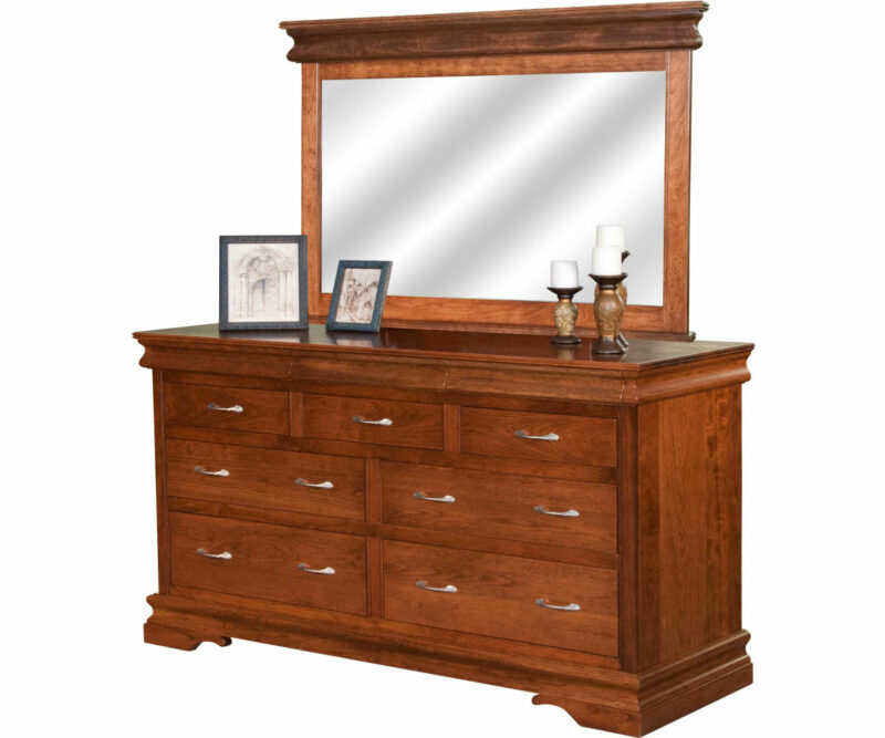 Heirloom Sleigh Large Dresser