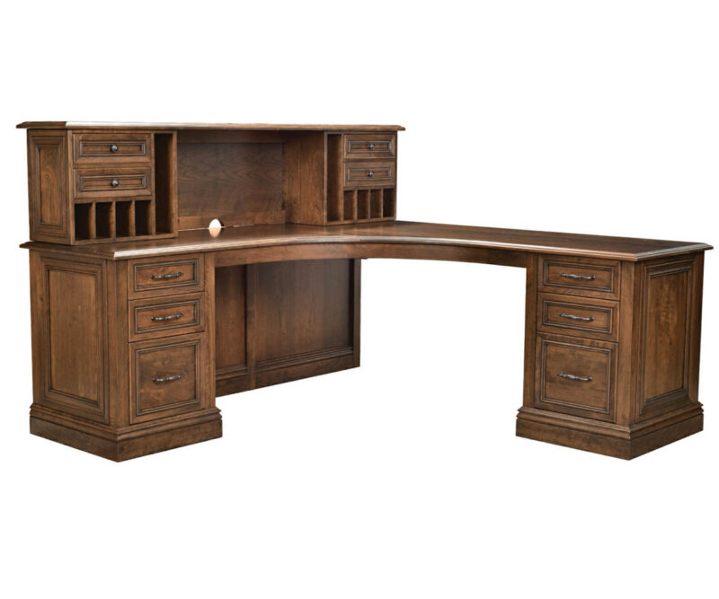 Angelo Desk with Hutch Right Wing