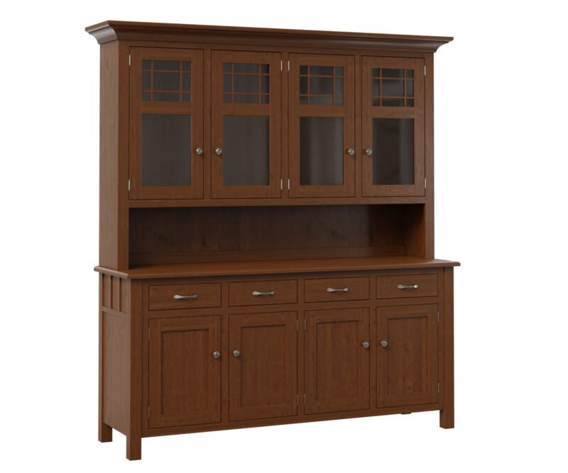 New England 4 Door Hutch