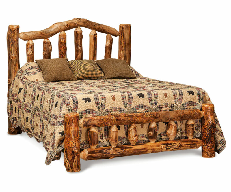 Aspen Bed with Low Footboard