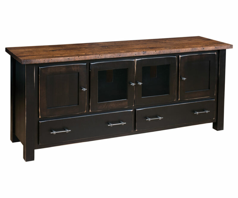 Reclaimed Barn Wood TV Stand - 70"W