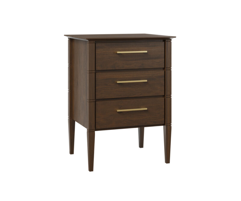 Reveal 3 Drawer Nightstand