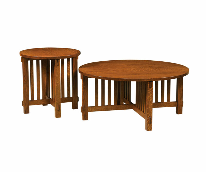 Rio Mission Round Occasional Tables
