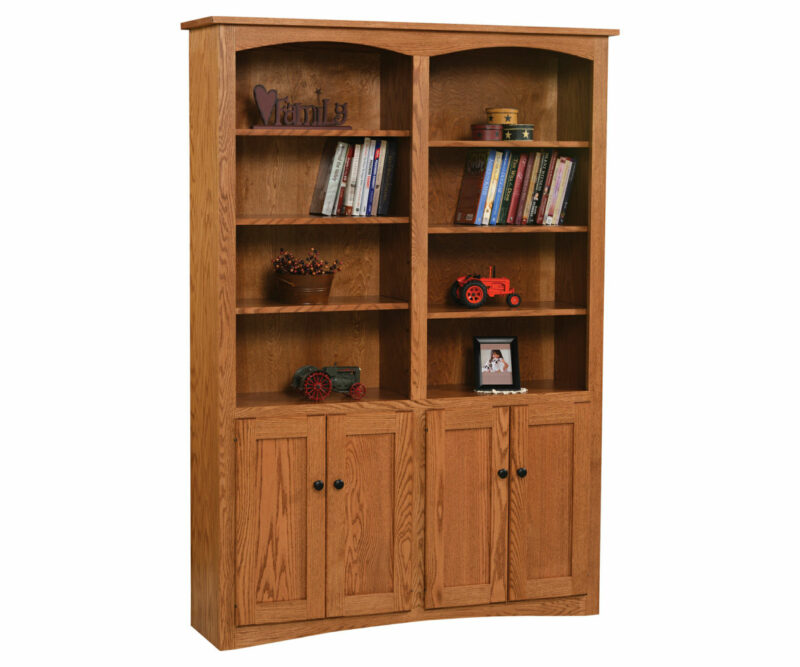 Shaker Bookcase with Doors