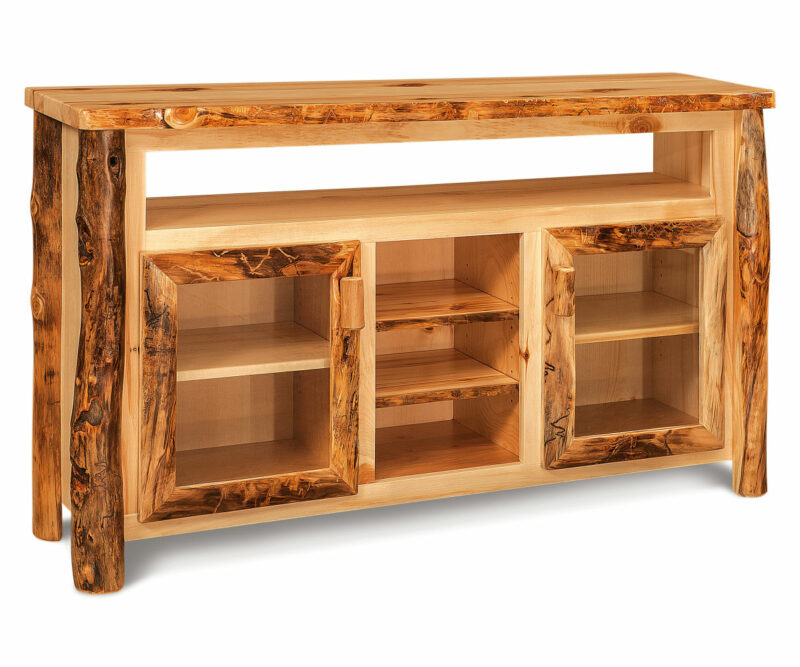 5 ft TV Cabinet with Opening & Shelves