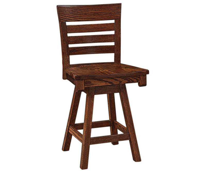 Metro Ladder 24" Swivel Bar Stool