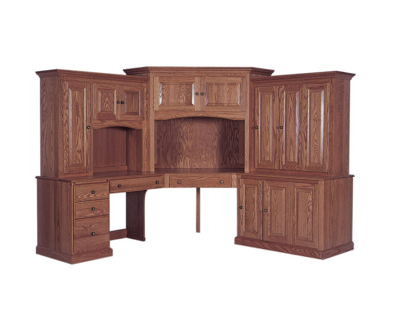 Heirwood 6 Piece Deluxe Corner Computer Center