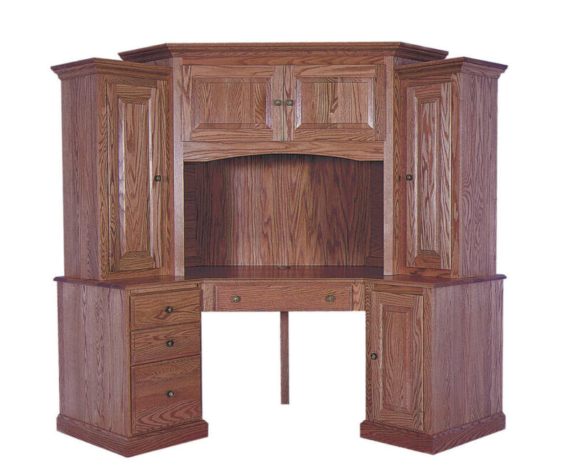 Heirwood 6 Piece Deluxe Corner Computer Center