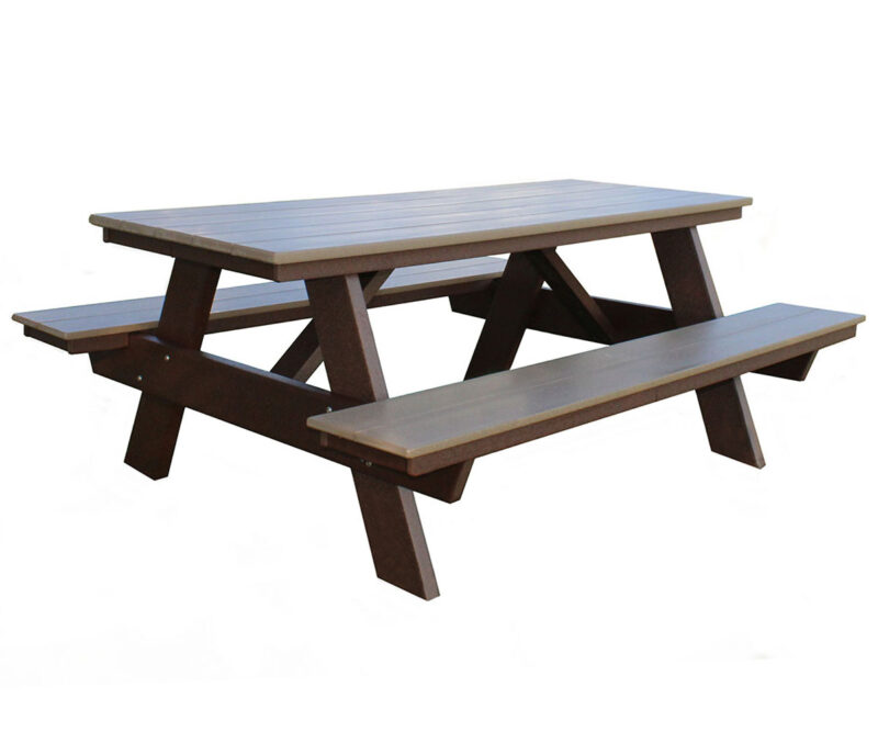 6' Picnic Table with Benches