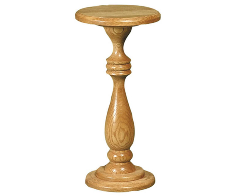 Modern Pedestal Plant Stand - 24"H