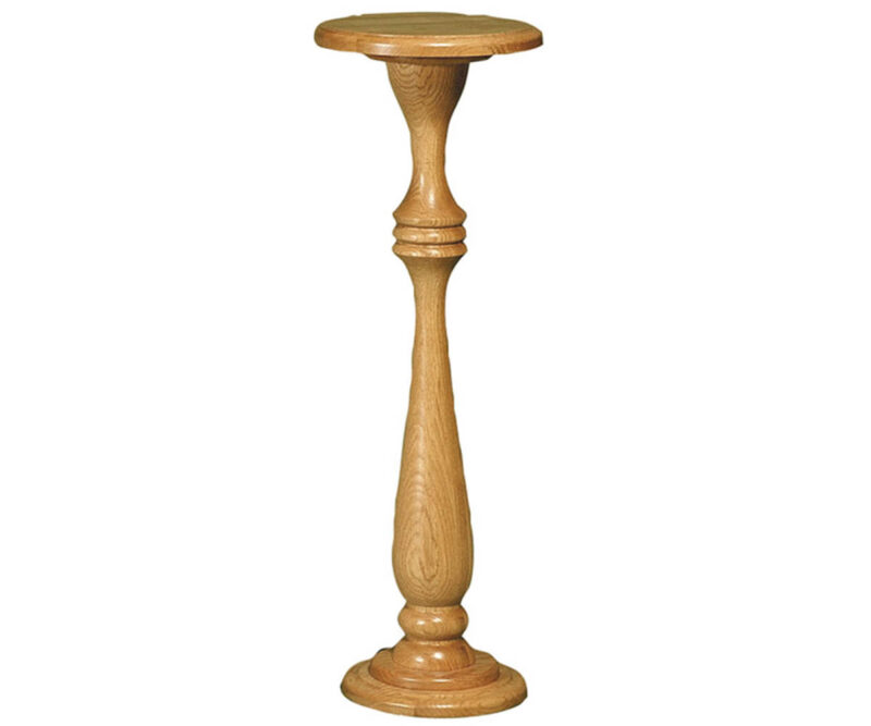 Modern Pedestal Plant Stand - 36"H