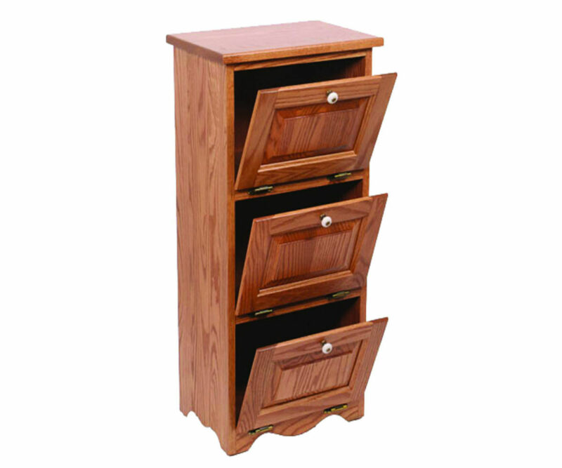 Tator Bin / Bread Box with Flat Top