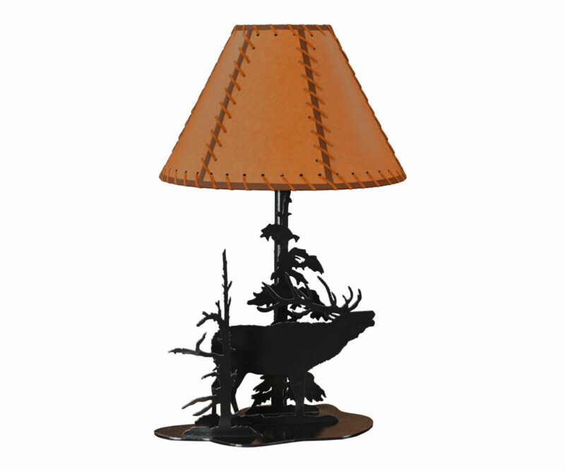 Metal Table Lamp - Elk