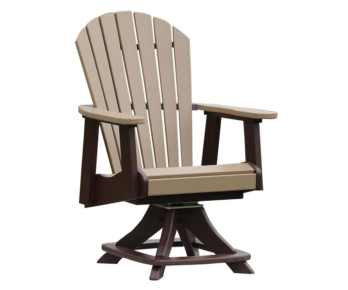 Adirondack Swivel Dining Chair