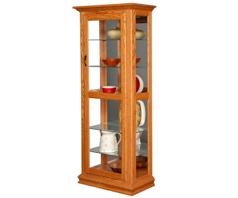 Curio Cabinet with Mirror