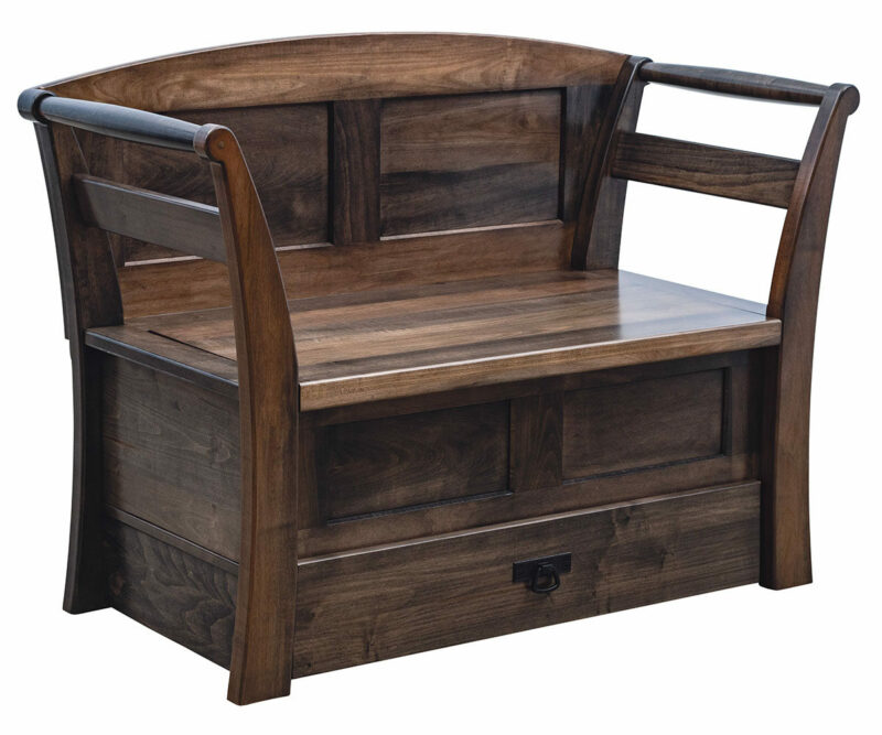 Arlington Bench With Drawer