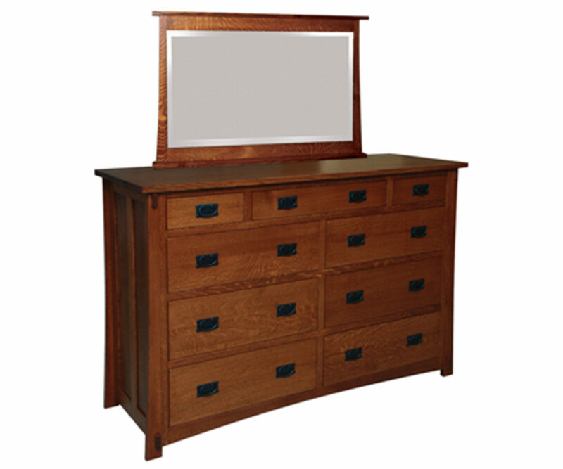 Dutch Country 9 Drawer Dresser