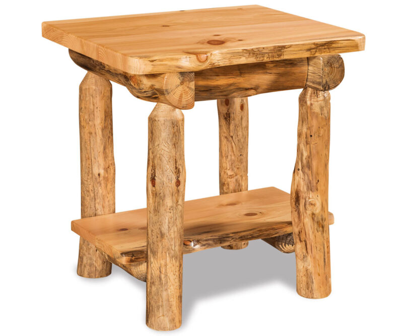 End Table with Drawer & Shelf