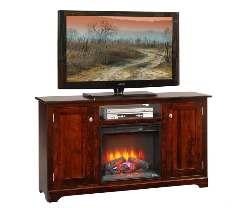 TV Stand with 23" Fireplace