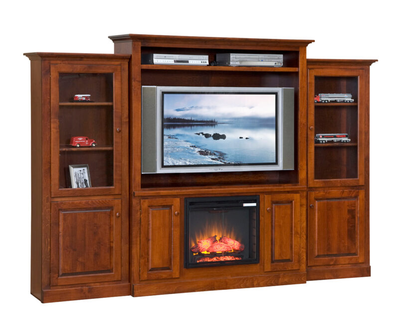 Entertainment Center with 23" Fireplace