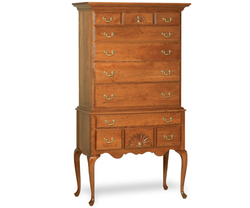 Colonial Flat Top High Boy