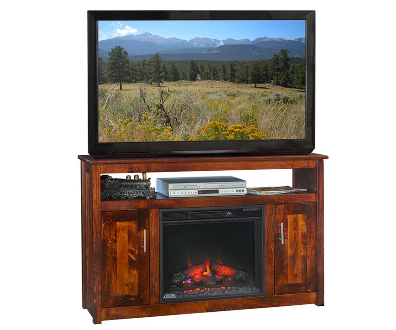 TV Stand with 23" Fireplace