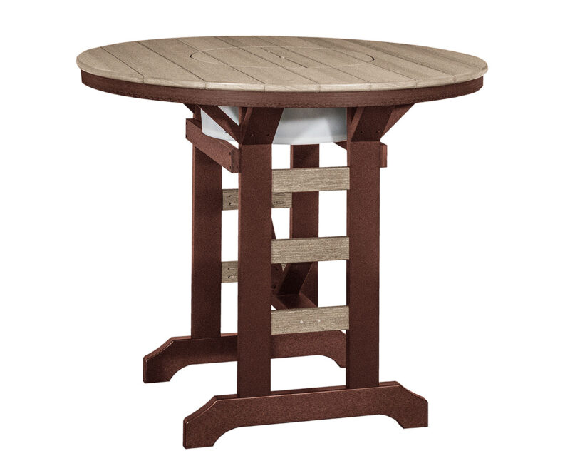 48" Round Table with Party Bowl