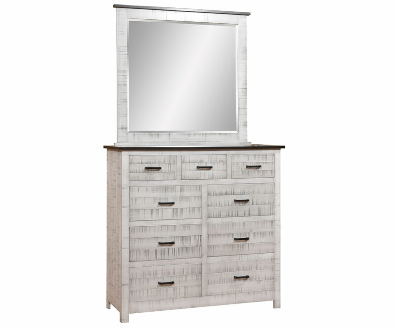 Farmhouse Dresser with Mirror