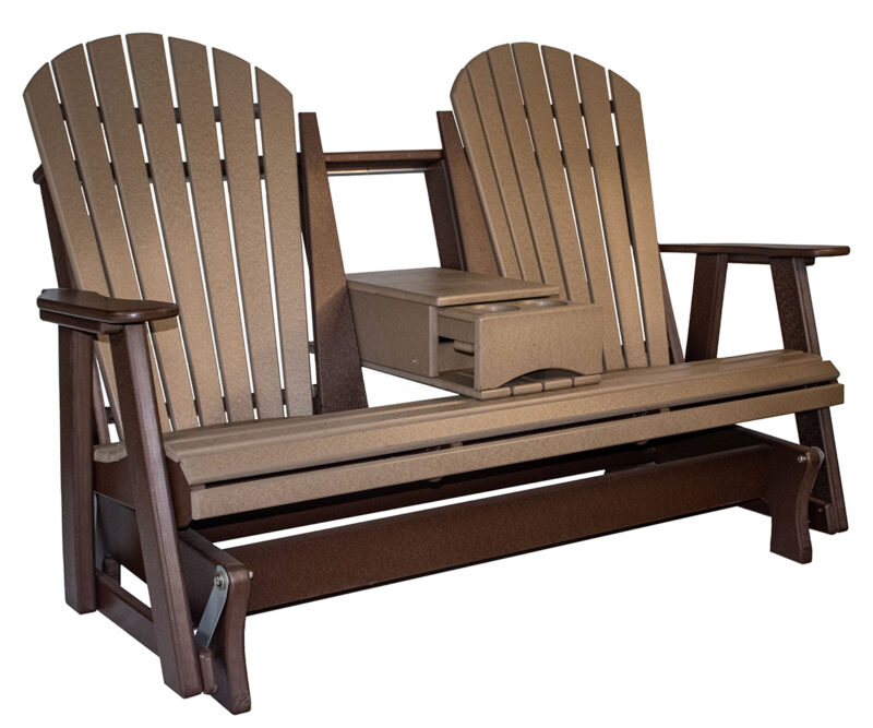 Comfy-Back 5' Glider With Console