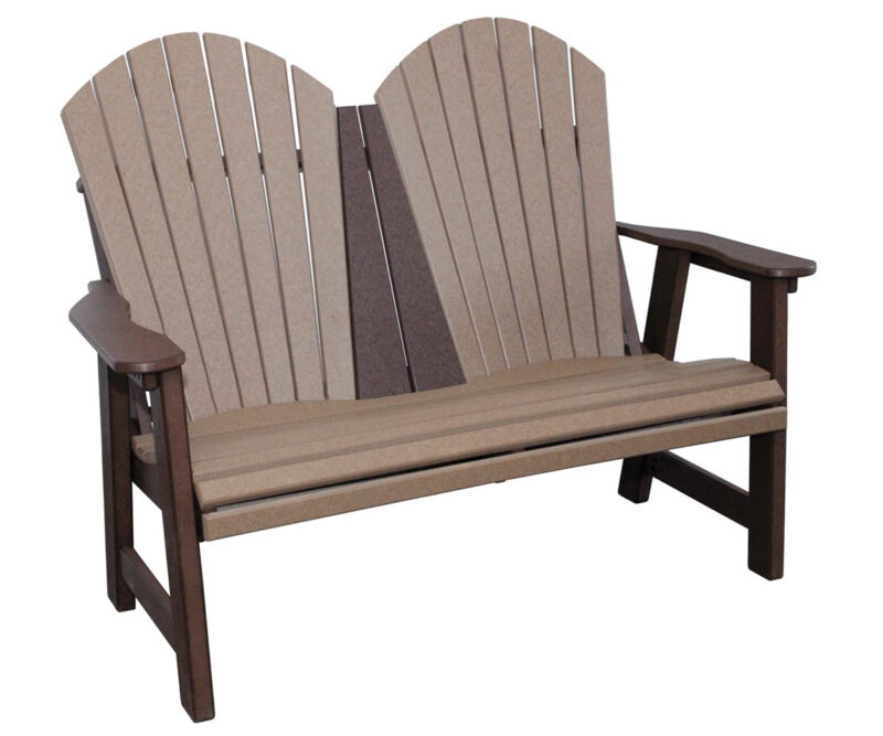 Comfy-Back Garden Bench