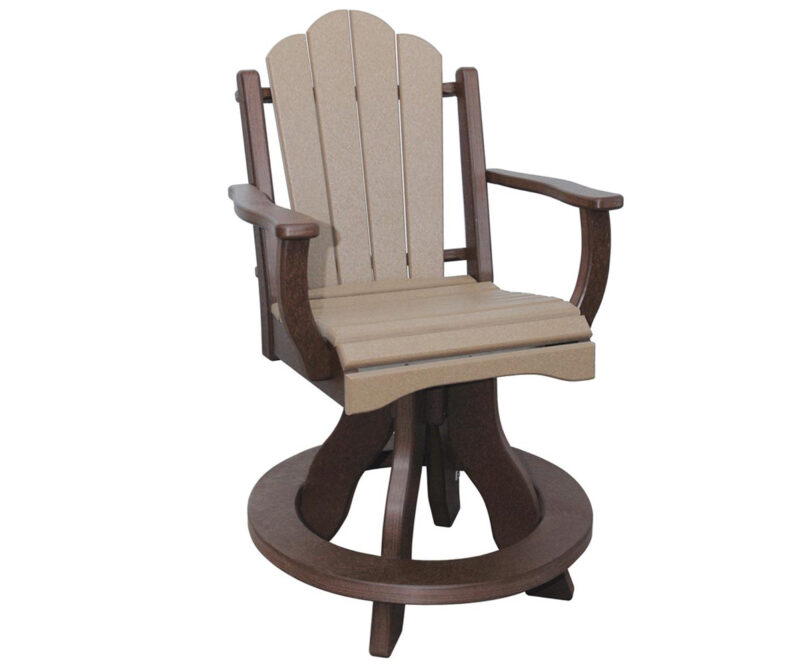 Daisy Arm Swivel Counter Chair