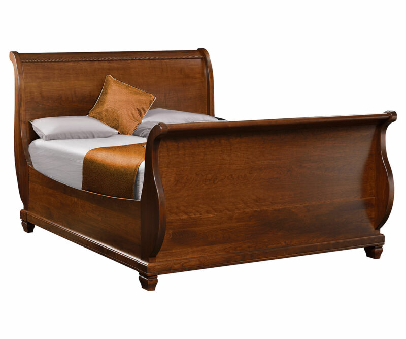 Florentino Sleigh Bed With Sleigh Footboard