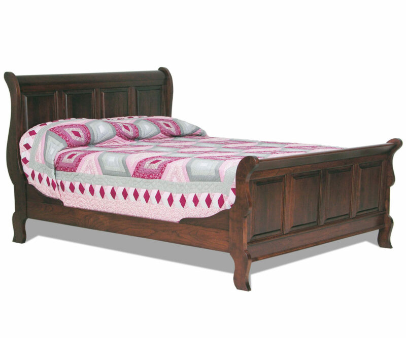 Colonial Sleigh Bed