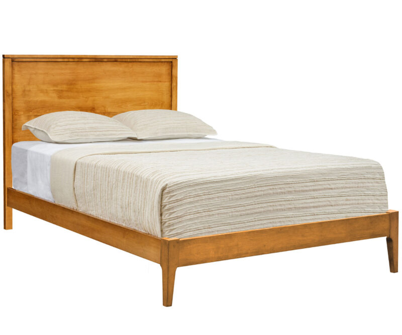 Estelle Simple Panel Bed With Low Footboard