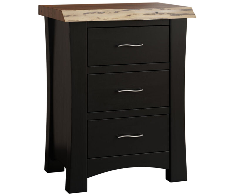 Highlands 3 Drawer Nightstand