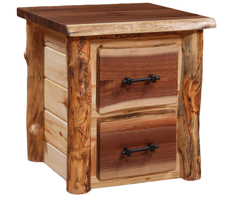 Grand Teton 2 Drawer Nightstand