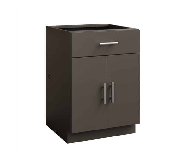1 Drawer 2 Door Cabinet - 24"W