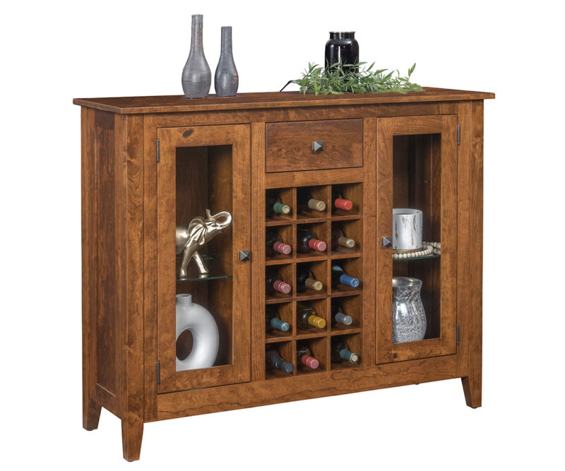 Settlers Ridge Wine Cabinet - 40"H