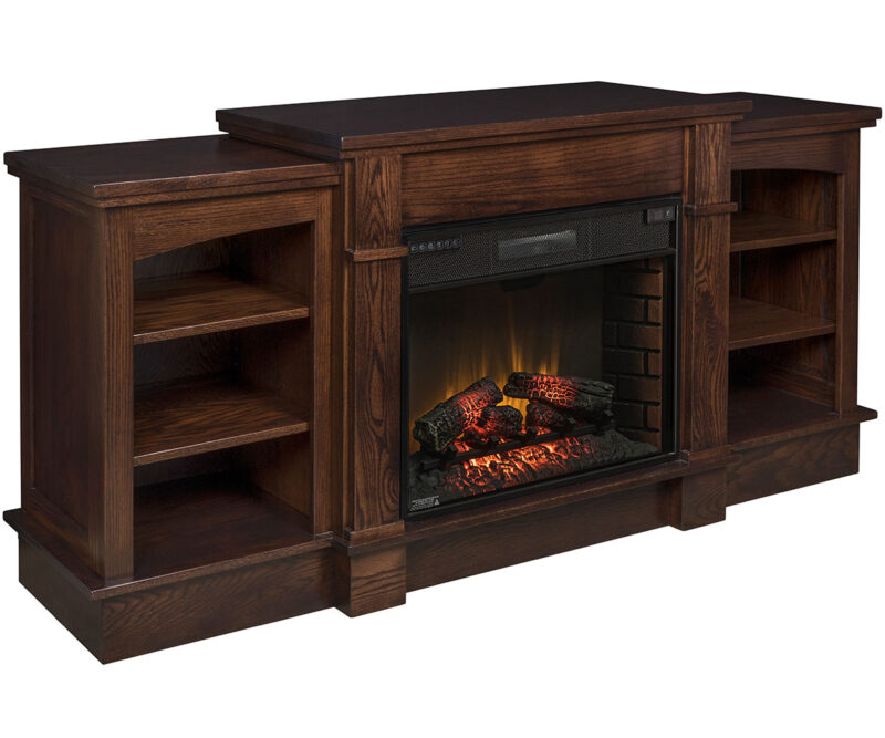Preston Fireplace Entertainment Center - 78"W