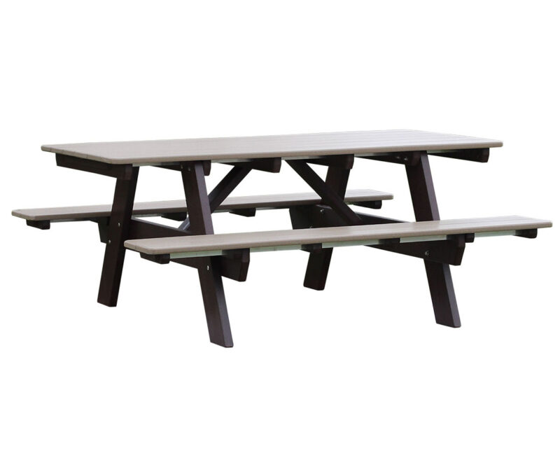 6' Rectangle Attached Bench