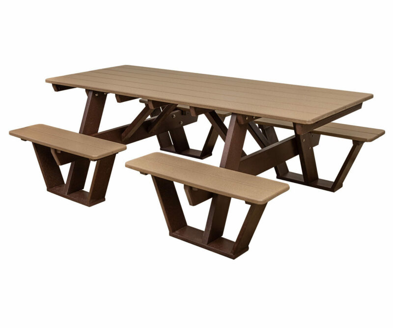 EZ Access 7' Split Bench