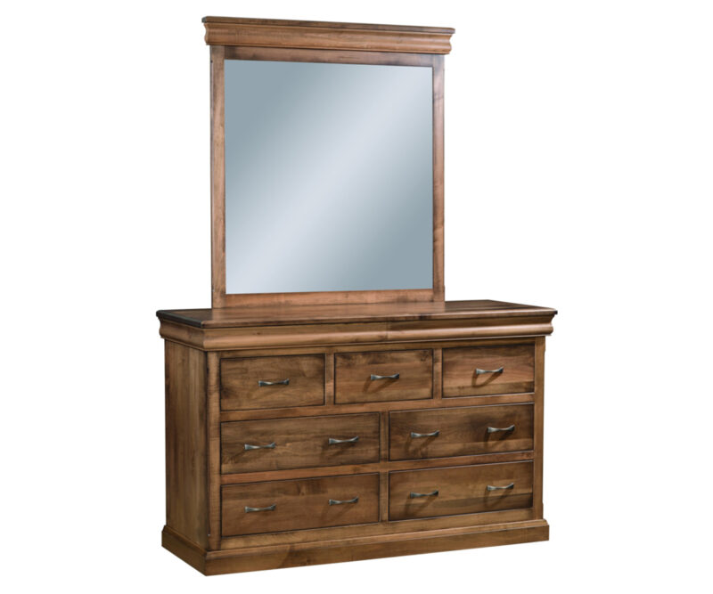 Hampton Dresser With Enclosed Base - 7 Drawer