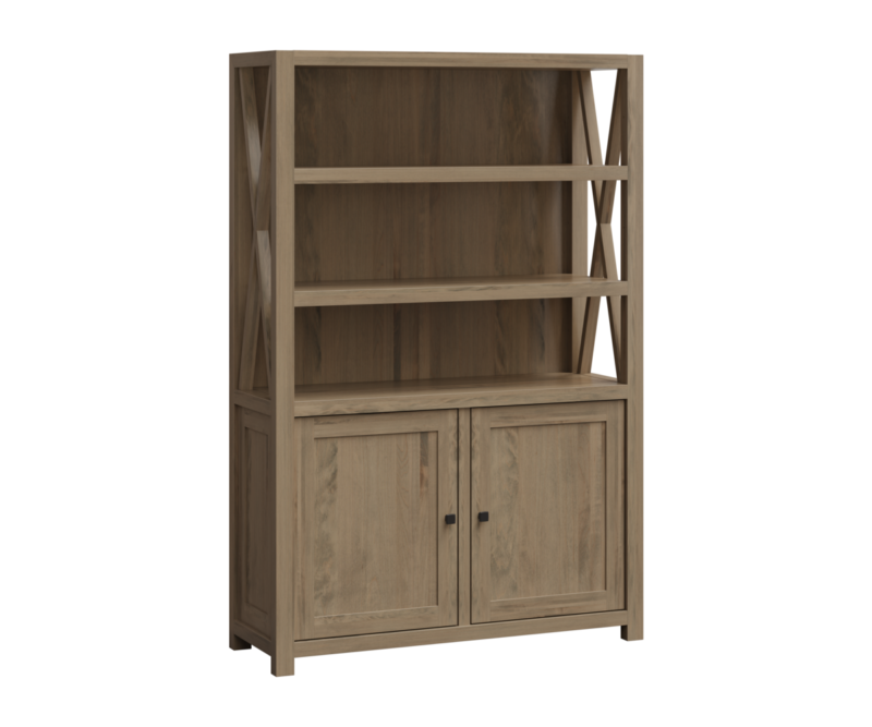 Stillmore Bookcase with Doors