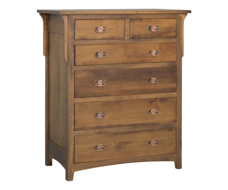 Millcreek Mission Six Drawer Chest
